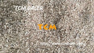 Crushed Corn Cob Baler