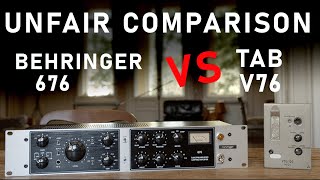 Totally Unfair Shootout Behringer 676 Vs Tab V76