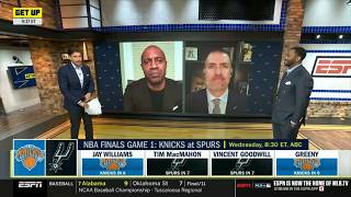 GET UP | Spurs in 7! - Tim MacMahon explains why Knicks have NO answer for Victor Wembanyama