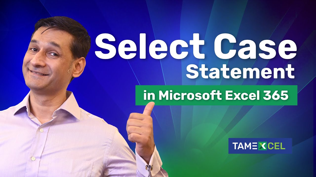 Select Case Statement in Microsoft Excel 365 for Windows - YouTube