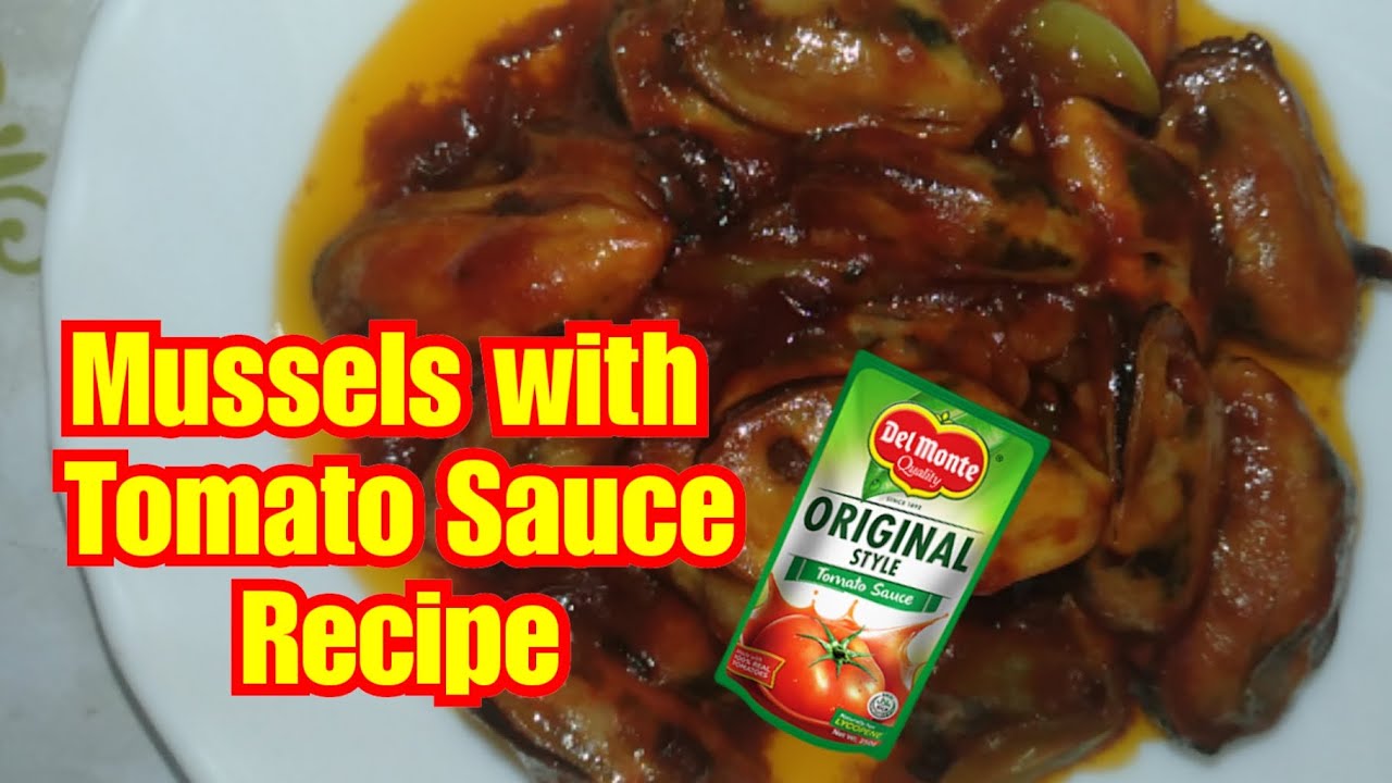 Mussels with Tomato Sauce Easy Recipe YouTube
