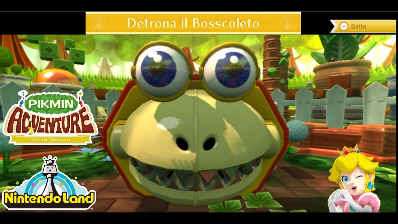 Nintendo Land Pikmin Adventure Overthrow The Bulblord