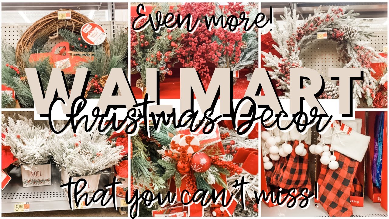 *NEW* WALMART CHRISTMAS DECOR 2021 WALMART CHRISTMAS DECOR SHOP WITH
