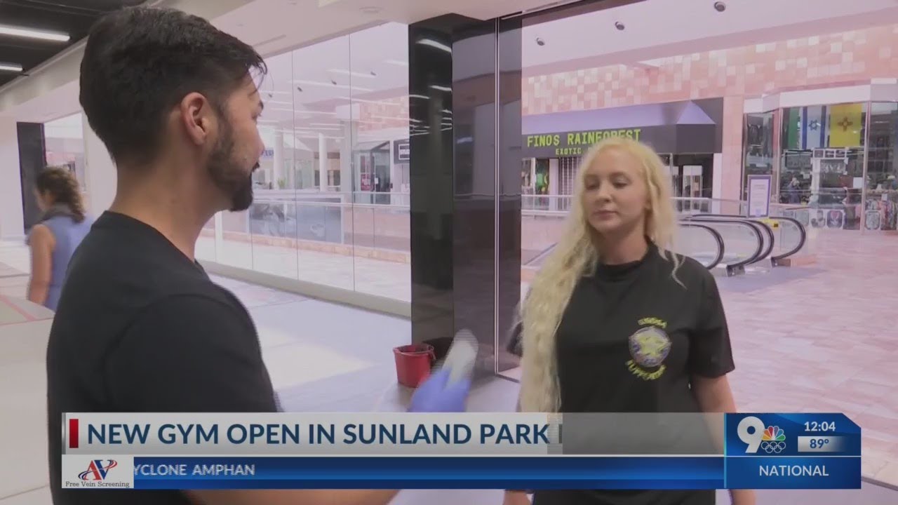 New gym open in Sunland Park Mall YouTube