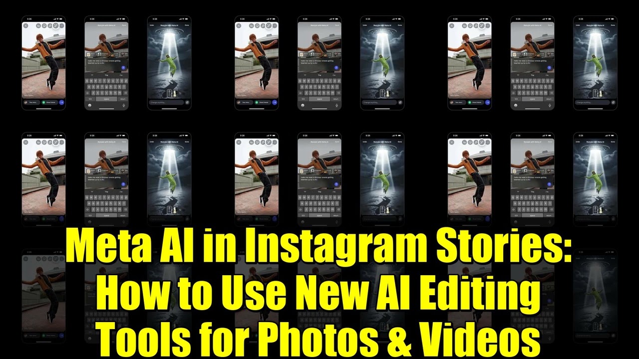 Meta AI in Instagram Stories: How to Use New AI Editing Tools for Photos & Videos