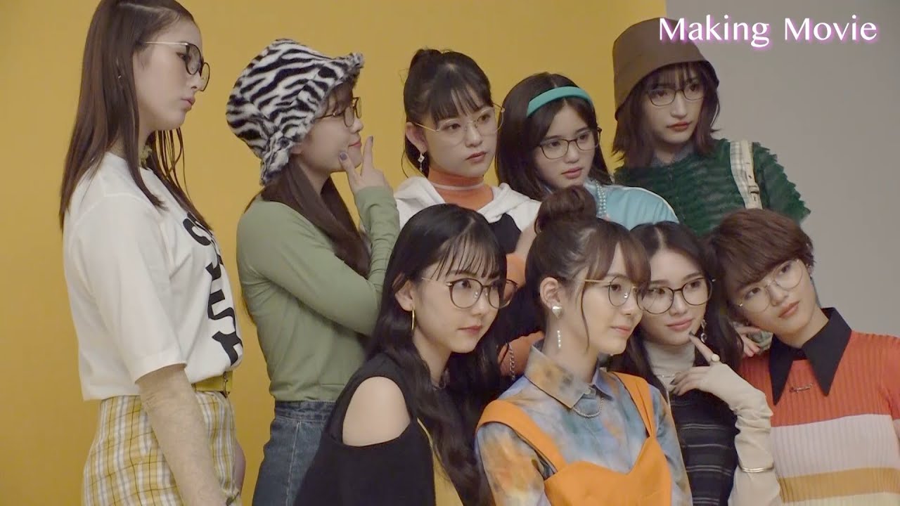 Girls²×Zoff Making Movie - YouTube
