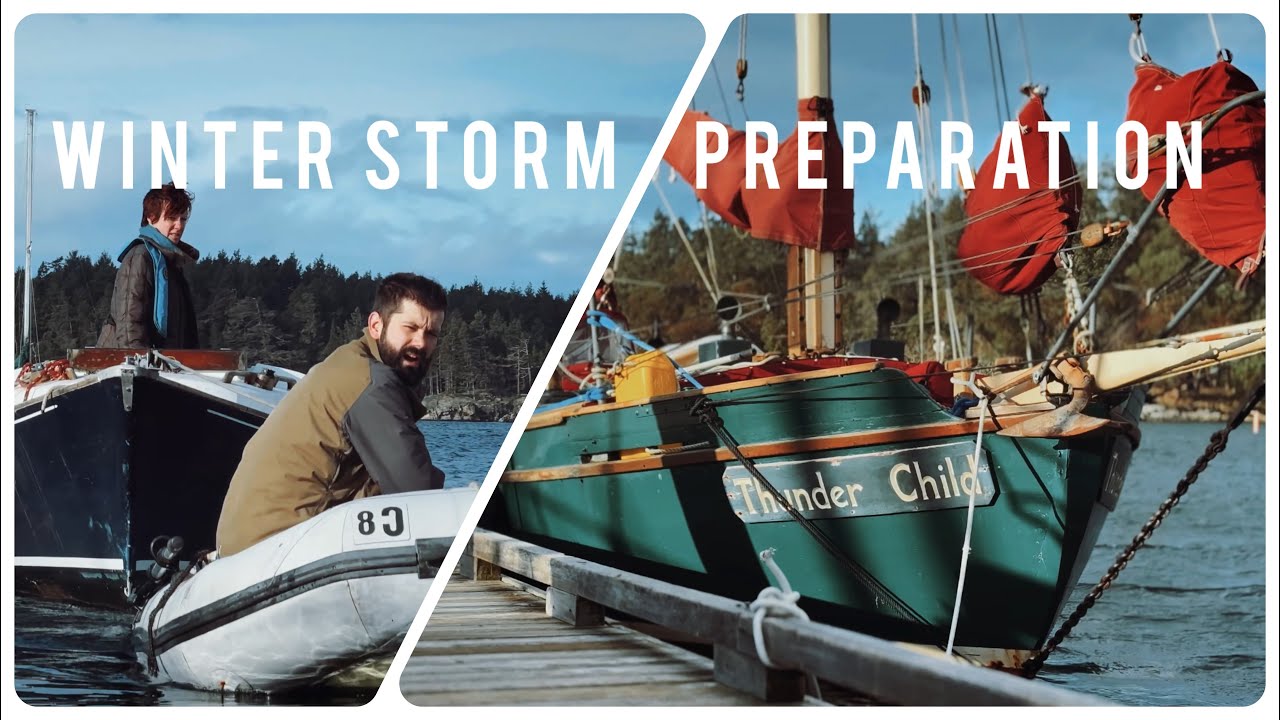 Live aboard Boat Life, Preparing for A Harsh Winter: Sailor Barry & Hailly