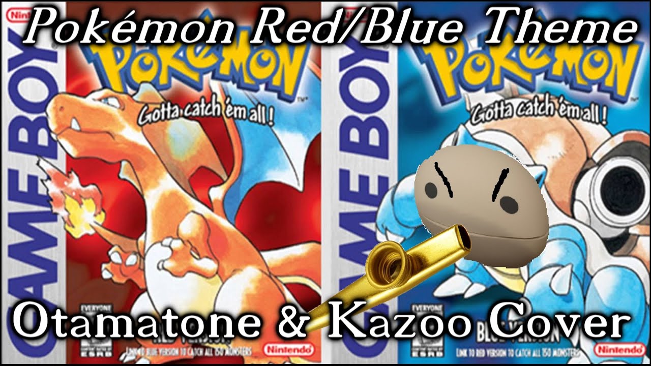 Pokémon Red/Blue Title Theme Otamatone & Kazoo Cover YouTube