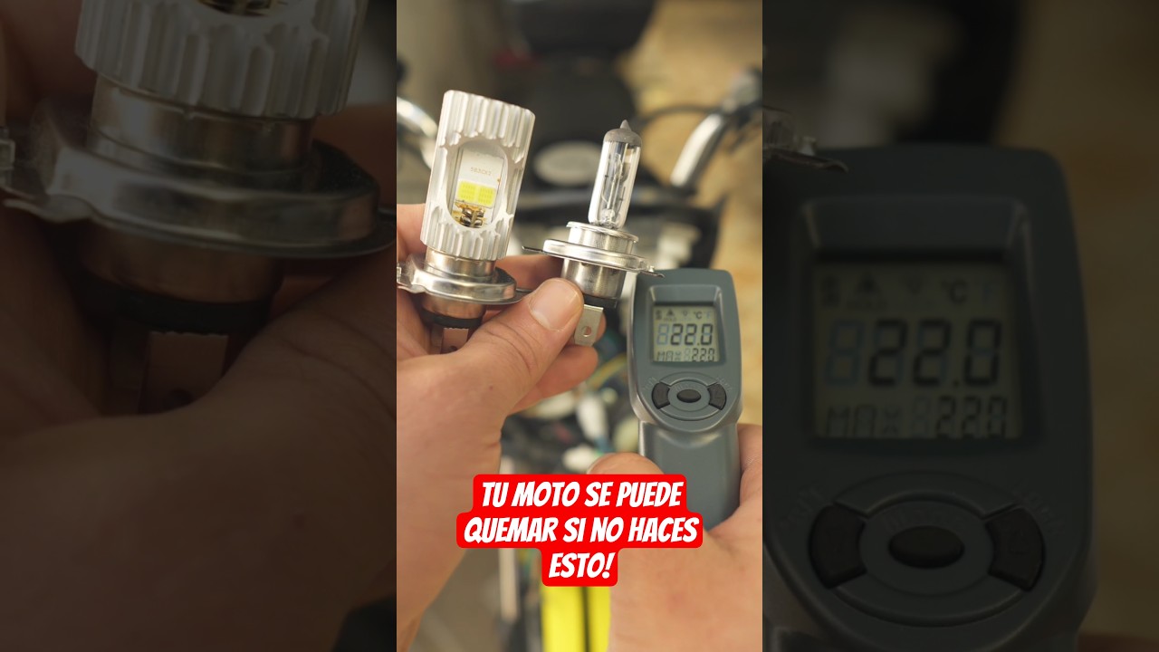 Foco de LED Moto Porque es Mejor 