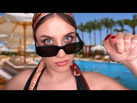 ASMR Rich Karen im Spanien Urlaub 🏖️ Alman Style am Beach Resort | Karen Roleplay deutsch