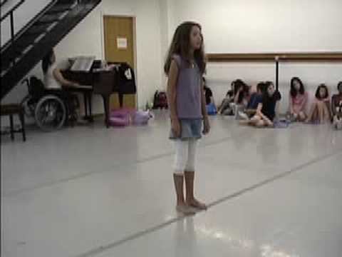 Audition Day with Joyce Hall ~ Sarah Strassburger