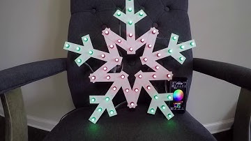 LED Snowflake for #Christmas2020