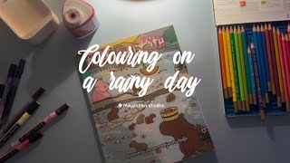 Colouring on a rainy day