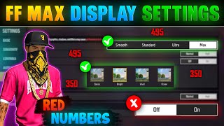 Free fire display settings tamil || Free fire high fps settings || Free fire headshot setting tamil screenshot 5