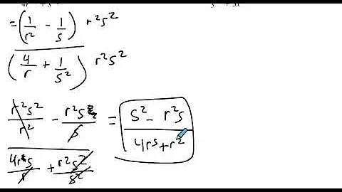 6.3 Example 4 Simplifying Rational Expressions with Negative Exponents