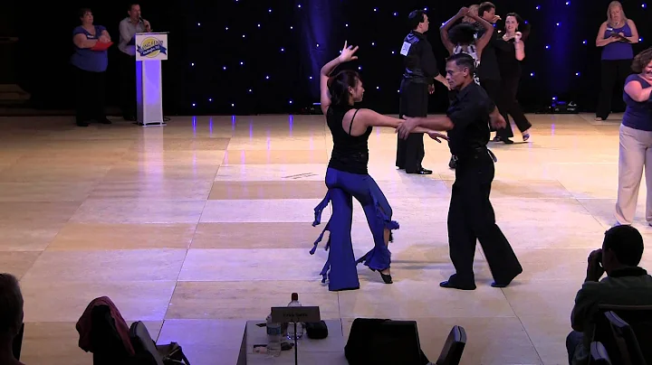 Billy Fajardo and Christy Kam -1st Place Open Prof...