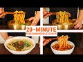20 Minute Korean Noodle Soups that Will Change Your LIFE!