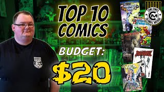 Top 10 Comics On A $20 Budget - Summer 2024