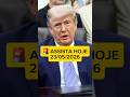 🚨 URGENTE! ACORDO ENTRE EUA E IRÃ PODE SAIR AMANHÃ!