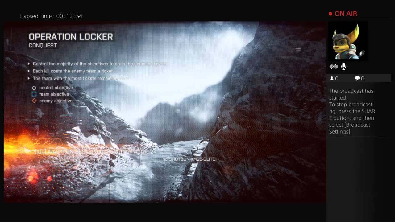 Warstar741's Live PS4 Broadcast