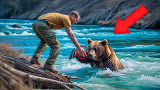 Man Saves a Drowning Bear, What Happens Next Will Shock You!