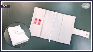 Download Lagu sewing gift idea!! How to make a simple book cover / diary cover MP3