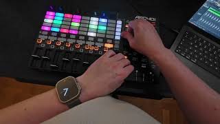 Bitwig &amp; APC40 MK2 - Quick Live Set - Hypotic Techno 