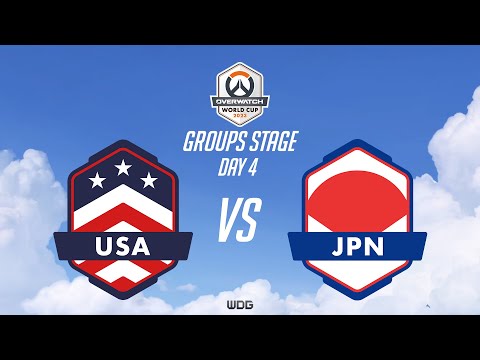 미국 vs 일본 | 4일차｜2023 오버워치 월드컵 그룹 스테이지