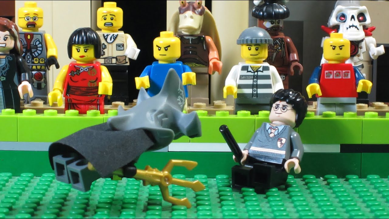 Lego Universe Fight. Harry Potter vs Hammerhead