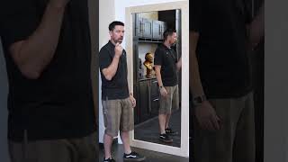 What would you hide behind a mirror door? #secretdoor #hiddendoor  #hiddendoorstore #woodworking