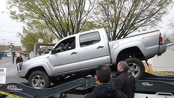 ARB air locker demonstration trailer
