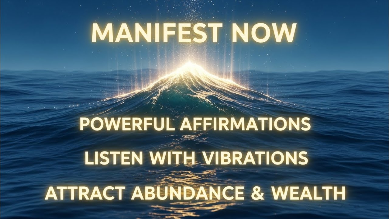 Listen with vibrations✨Manifest abundance wealth Your blessings are already on the way