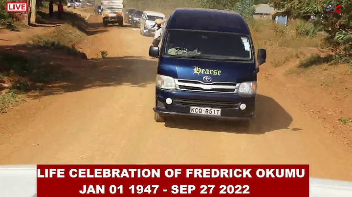 CELEBRATING THE LIFE OF FREDRICK OKUMU