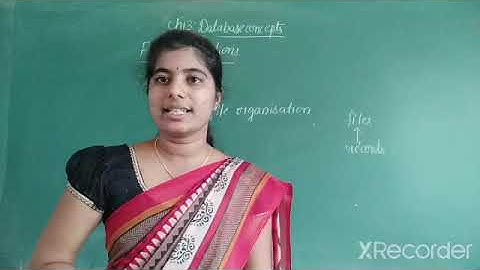 CHAPTER 13: DATABASE CONCEPTS