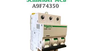 100% original made in france A9F74350 3P 50A IC60N Schneider Miniature Circuit Breaker