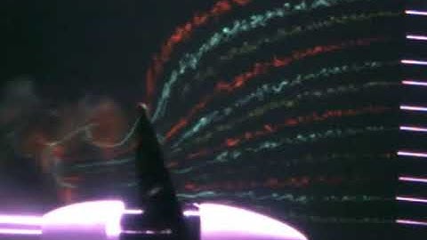 Open Water Propeller Testing Flow Visualization