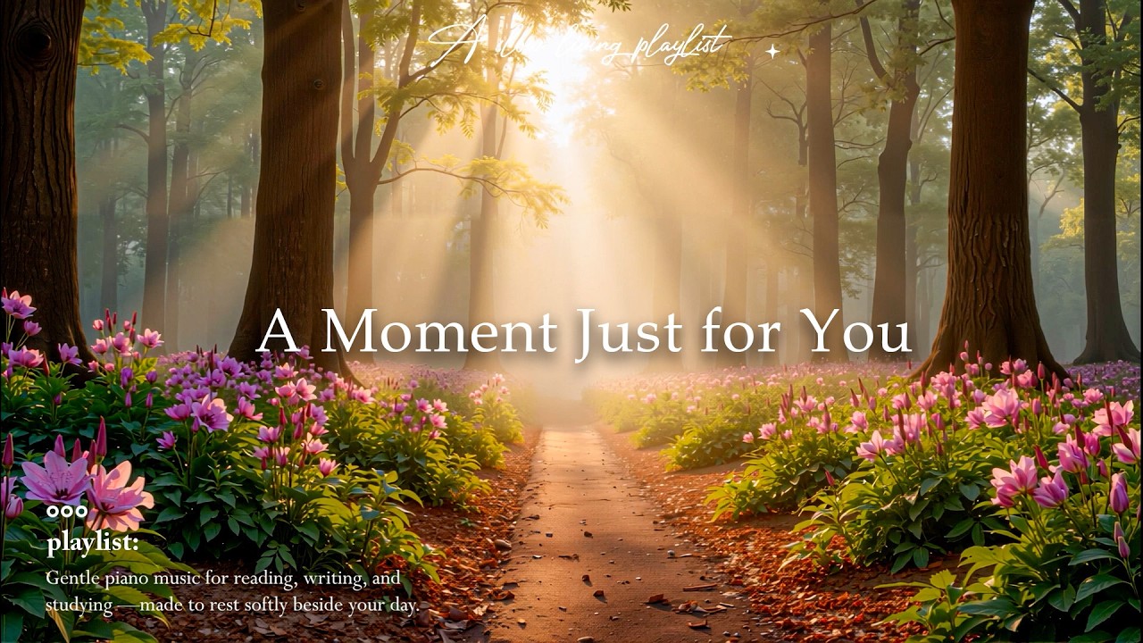 peaceful and inspiring music for painting, reading or relaxing (a quiet life playlist) 1 hour