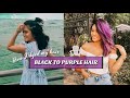 How I Dyed My Hair PURPLE!