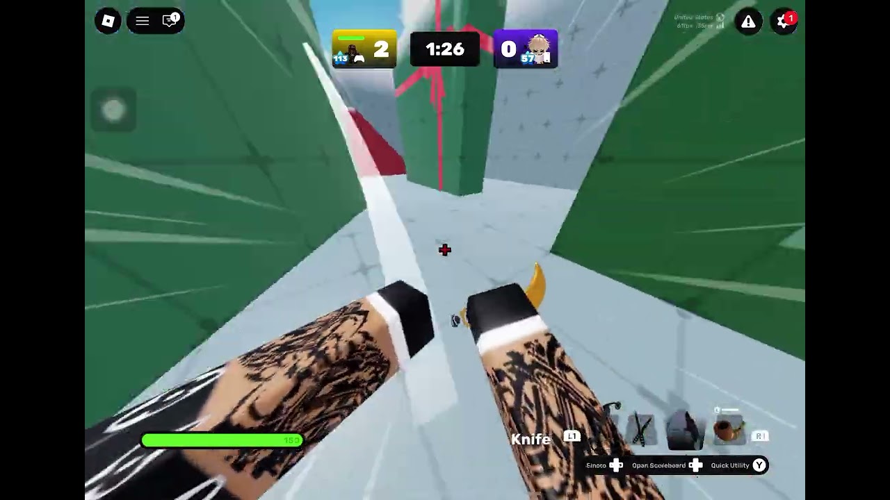 Anyone wana 1v1 only knife? Trying to get 50subs