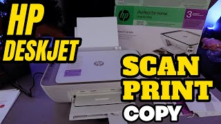 How to Do Scan, Print and Copy from HP Deskjet Printer | Printer Support