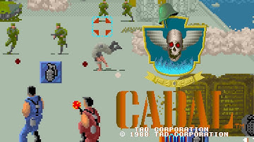 [ARCADE] Cabal - 2Players Co-op longplay