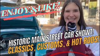 Ultimate Hot Rod Showcase at Main Street Car Show! Custom Cars Galore - Chevy, Ford, Mopar Madness!