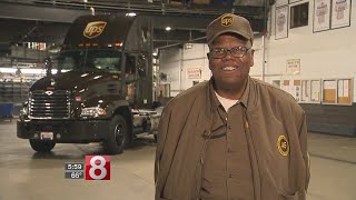 UPS driver from Woodbridge celebrates 50 years of work