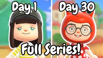 Whole Series - I Designed An Island In 30 Days Using ONE Color