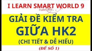 ENGLISH 9 / MIDTERM EXAM SOLUTIONS 2 (2026 - 2027) / I LEARN SMART WORLD 9 (SUPER EASY TO UNDERST... ENGLISH 9 / MIDTERM EXAM SOLUTIONS 2 (2026 - 2027) / I LEARN SMART WORLD 9 (SUPER EASY TO UNDERST...
