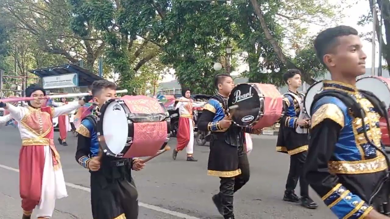 street parade IDCA Aceh A | FORNAS VI 2021 | PALEMBANG 2022