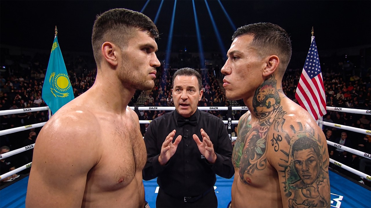 Нон-стоп экшен! Али Ахмедов (KAZ) vs Габриэль Росадо (USA) | Хайлайт боксерского боя