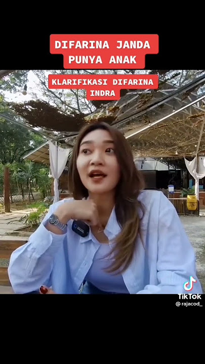 DIFARINA INDRA/KLARIFIKASI DIFARINA #shorts