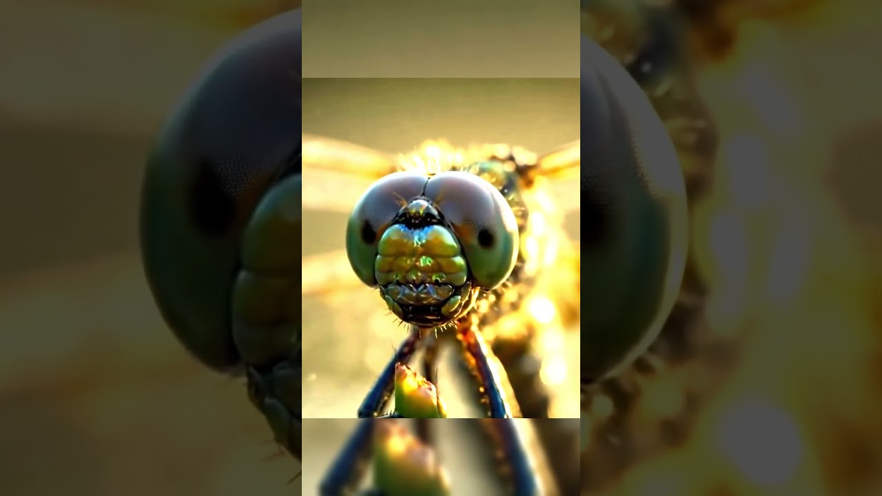 🧿 Dragonfly Close Up | A Stunning Macro Journey Into Nature’s Tiny Architect