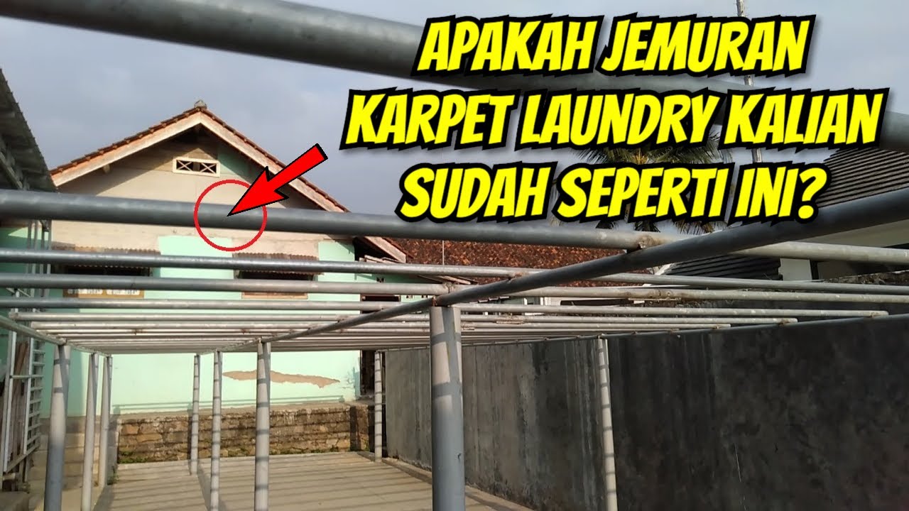  JEMURAN KARPET  LAUNDRY CARA MEMBUAT JEMURAN KARPET  